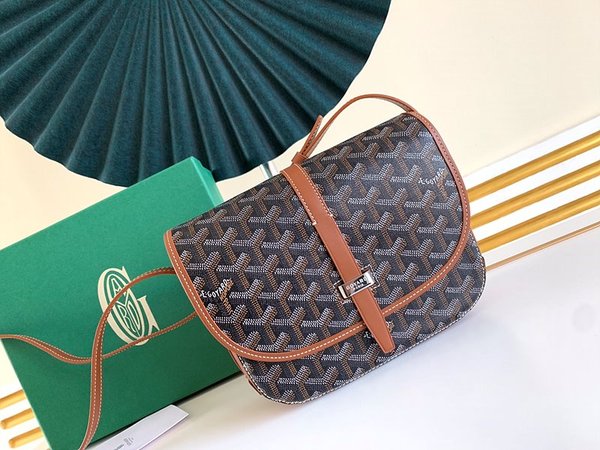 고야드 벨베데르 백 PM / 블랙블랙탄