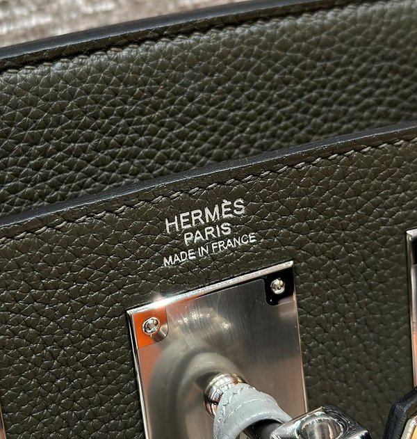 [하이엔드급] 에르메스 핵아도스 PM Togo & Vert gris [매장가 1500만원대]