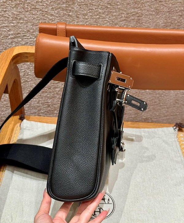 [하이엔드급] 에르메스 핵아도스 PM Togo & noir [매장가 1500만원대]