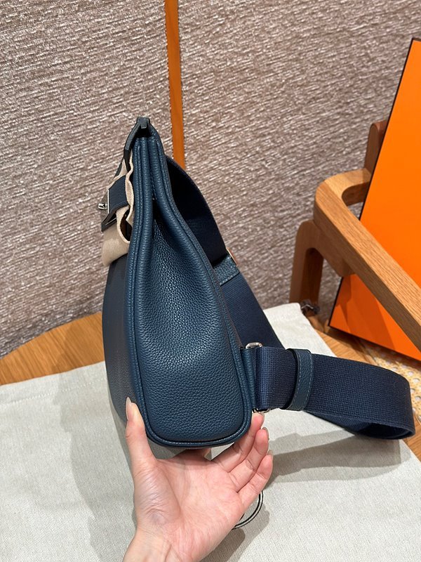 [하이엔드급] 에르메스 핵아도스 PM Togo & Bleu presse [매장가 1500만원대]