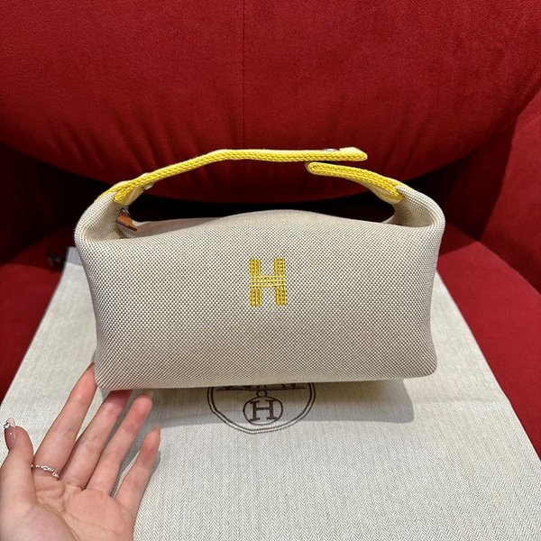 [하이엔드급] 에르메스 PM 브리드 어 브랙 케이스 캔버스 [매장가 130만원대]