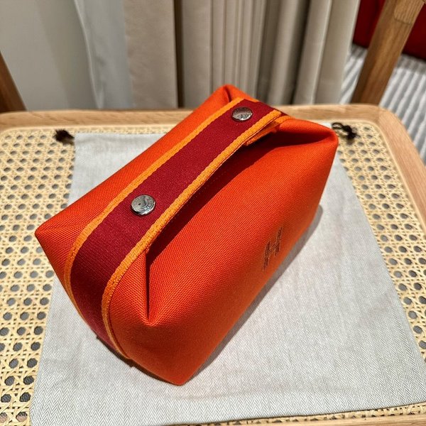 [하이엔드급] 에르메스 PM 브리드 어 브랙 케이스 캔버스 [매장가 130만원대]