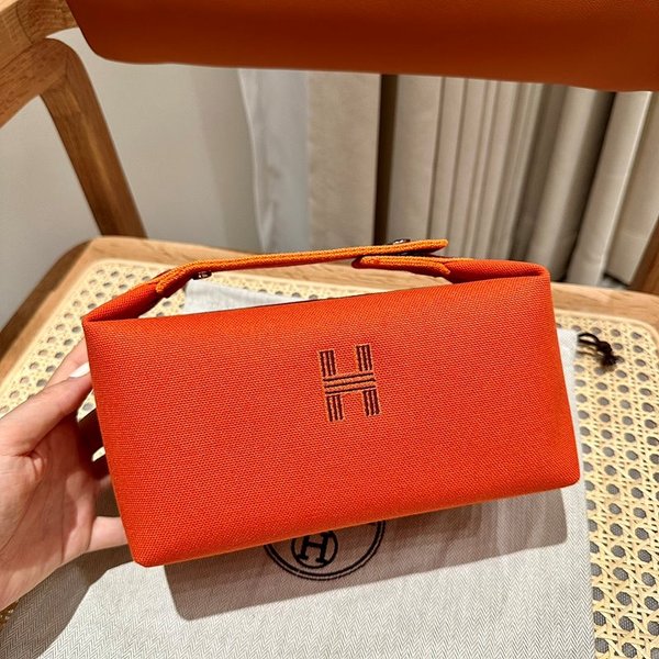 [하이엔드급] 에르메스 PM 브리드 어 브랙 케이스 캔버스 [매장가 130만원대]