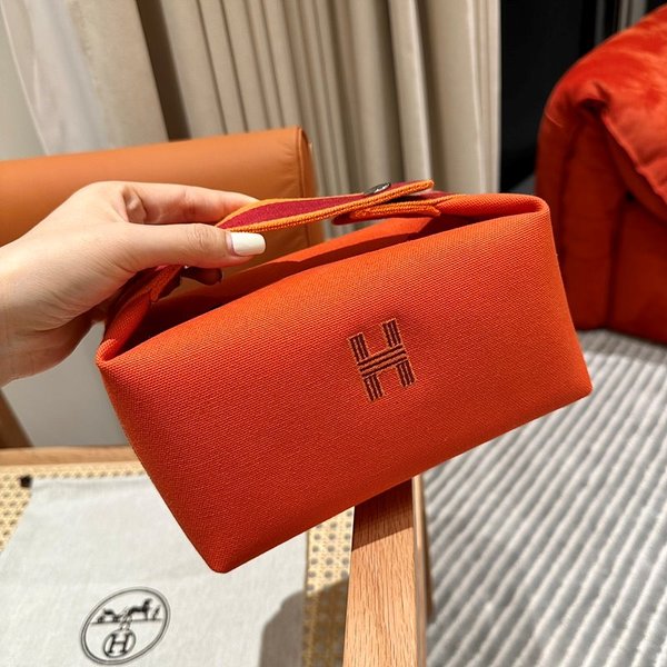 [하이엔드급] 에르메스 PM 브리드 어 브랙 케이스 캔버스 [매장가 130만원대]