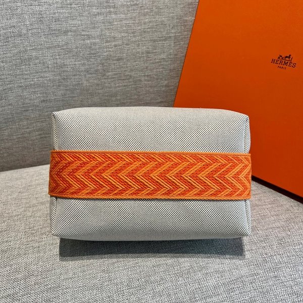 [하이엔드급] 에르메스 PM 브리드 어 브랙 케이스 캔버스 [매장가 130만원대]