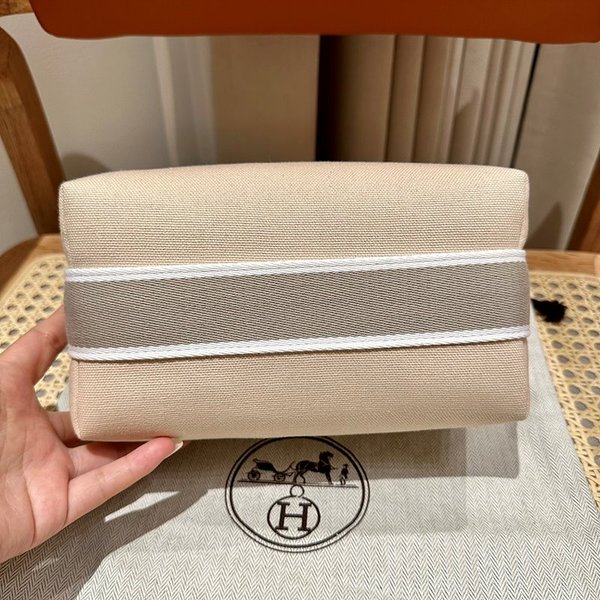 [하이엔드급] 에르메스 PM 브리드 어 브랙 케이스 캔버스 [매장가 130만원대]