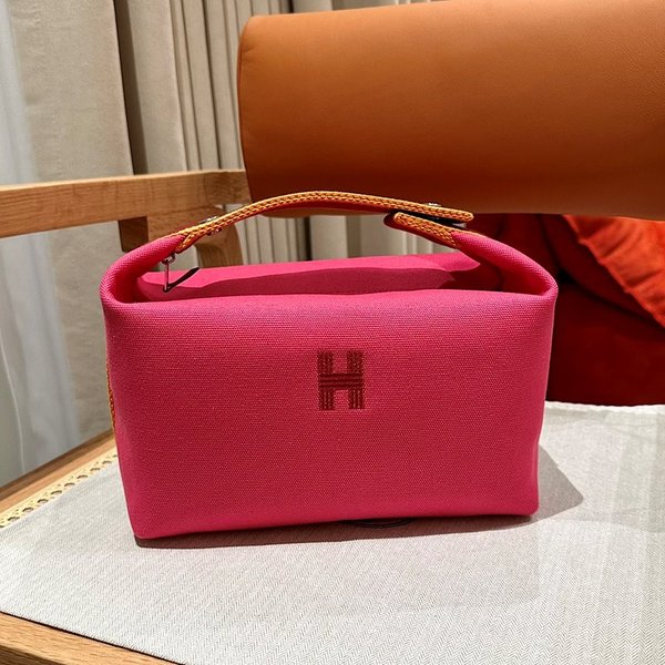 [하이엔드급] 에르메스 GM 브리드 어 브랙 케이스 캔버스 [매장가 150만원대]