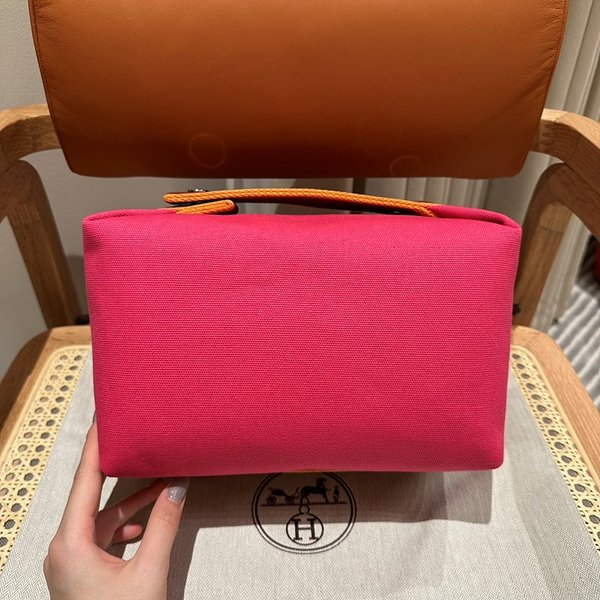 [하이엔드급] 에르메스 GM 브리드 어 브랙 케이스 캔버스 [매장가 150만원대]