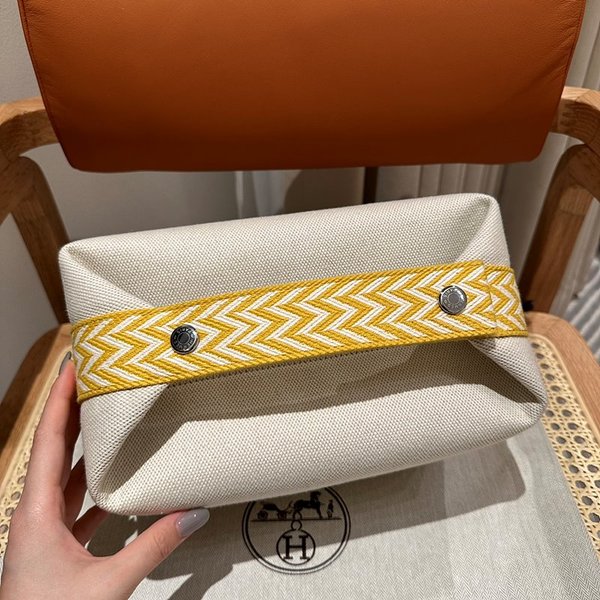 [하이엔드급] 에르메스 GM 브리드 어 브랙 케이스 캔버스 [매장가 150만원대]