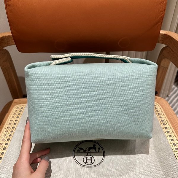 [하이엔드급] 에르메스 GM 브리드 어 브랙 케이스 캔버스 [매장가 150만원대]