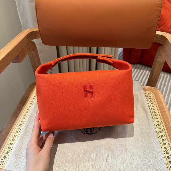 [하이엔드급] 에르메스 GM 브리드 어 브랙 케이스 캔버스 [매장가 150만원대]