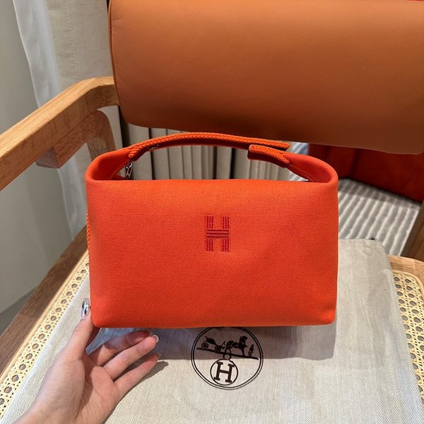 [하이엔드급] 에르메스 GM 브리드 어 브랙 케이스 캔버스 [매장가 150만원대]