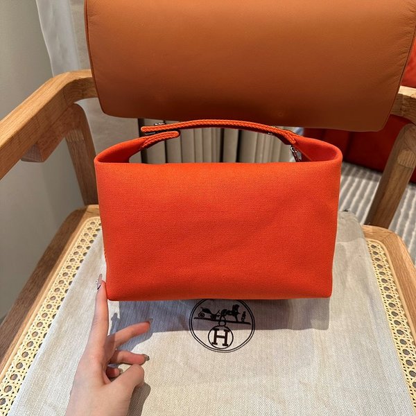 [하이엔드급] 에르메스 GM 브리드 어 브랙 케이스 캔버스 [매장가 150만원대]