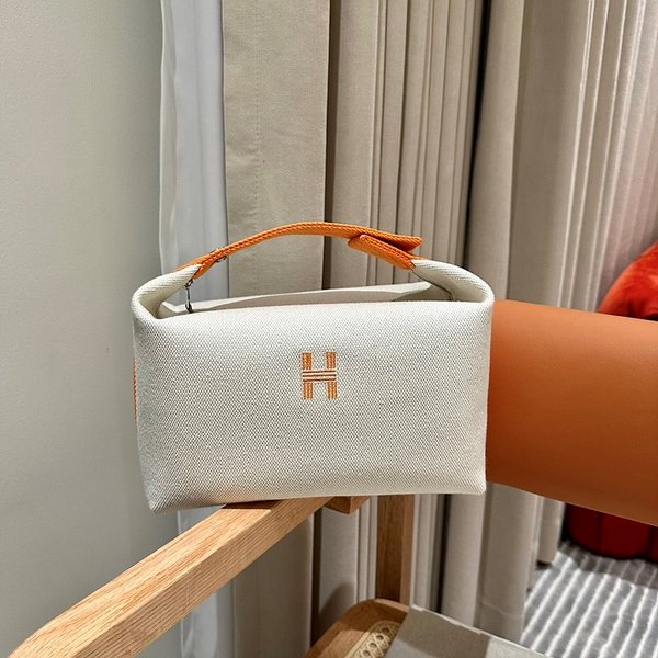 [하이엔드급] 에르메스 GM 브리드 어 브랙 케이스 캔버스 [매장가 150만원대]