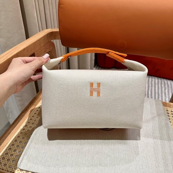 [하이엔드급] 에르메스 GM 브리드 어 브랙 케이스 캔버스 [매장가 150만원대]