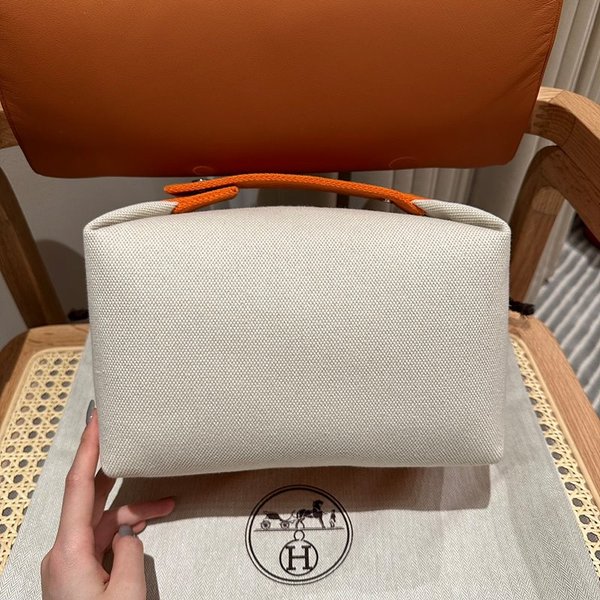 [하이엔드급] 에르메스 GM 브리드 어 브랙 케이스 캔버스 [매장가 150만원대]