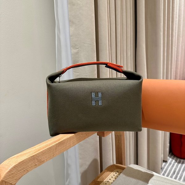 [하이엔드급] 에르메스 GM 브리드 어 브랙 케이스 캔버스 [매장가 150만원대]