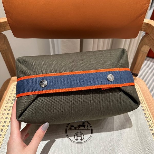 [하이엔드급] 에르메스 GM 브리드 어 브랙 케이스 캔버스 [매장가 150만원대]