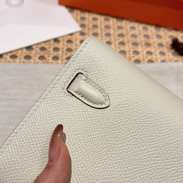 [하이엔드급] 에르메스 켈리 투고 크로스백 KELLY TOGO WOC / I2 나타 엡솜 은장 [매장가 1090만원대]