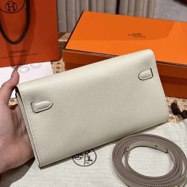 [하이엔드급] 에르메스 켈리 투고 크로스백 KELLY TOGO WOC / CK10 CRAIE 엡솜 금장 [매장가 1090만원대]