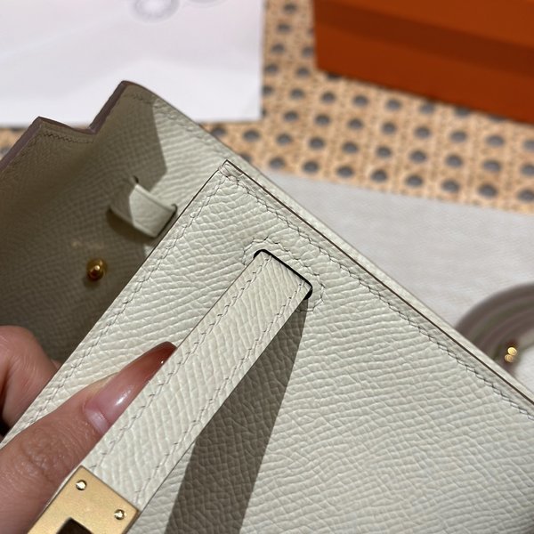 [하이엔드급] 에르메스 켈리 투고 크로스백 KELLY TOGO WOC / CK10 CRAIE 엡솜 금장 [매장가 1090만원대]