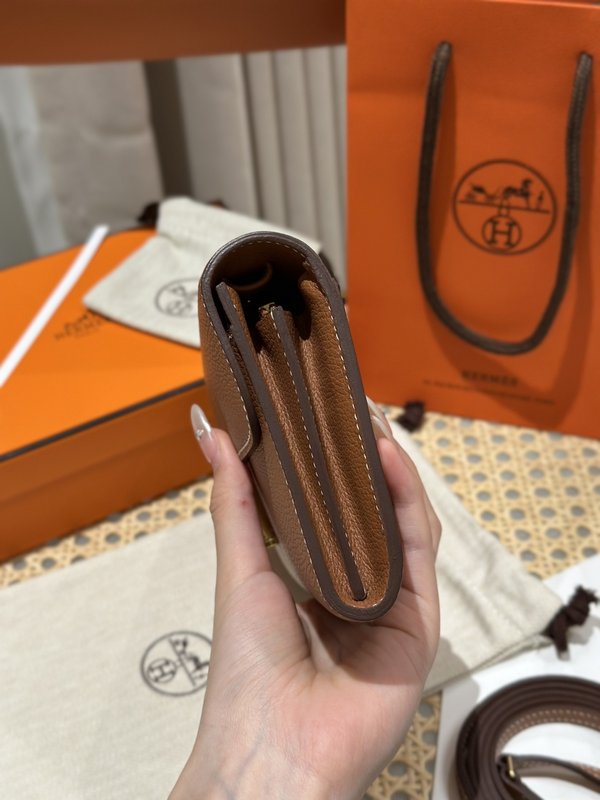 [하이엔드급] 에르메스 콘스탄스 투고 월렛  / CK37 브라운골드 에버컬러 금장 [매장가 990만원대]