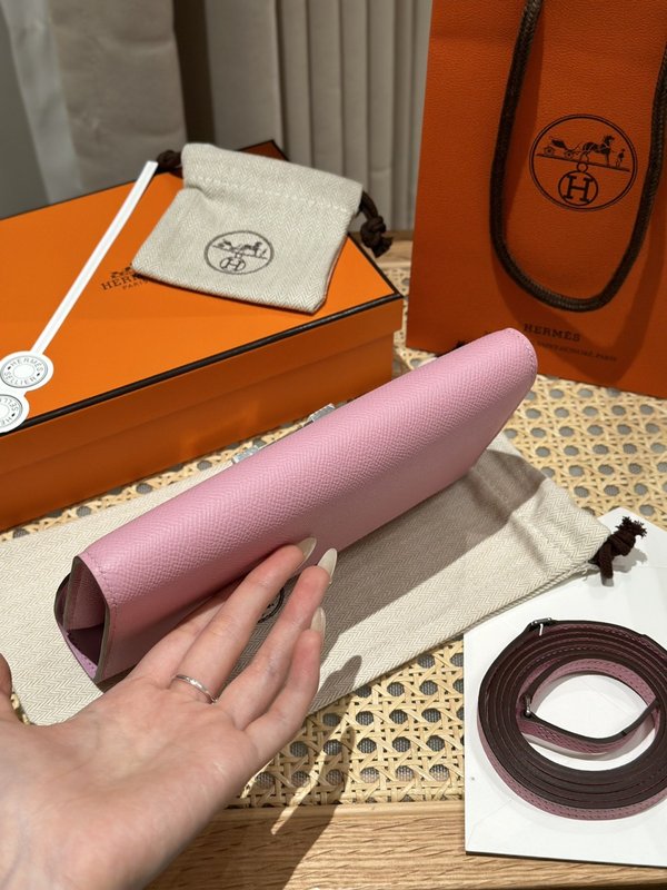 [하이엔드급] 에르메스 콘스탄스 투고 월렛 / X9 Mauve Sylvestre 엡솜 은장 [매장가 990만원대]