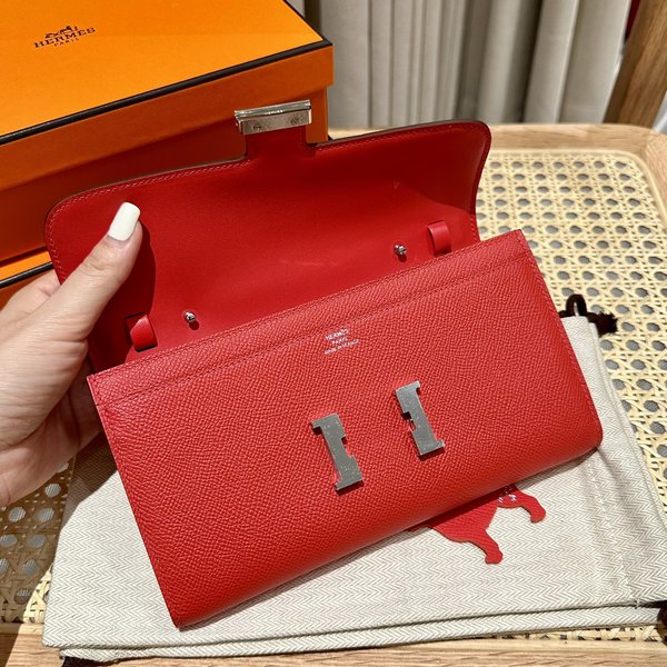 [하이엔드급] 에르메스 콘스탄스 투고 월렛 / S5 루즈 까사크 엡솜 은장 [매장가 990만원대]