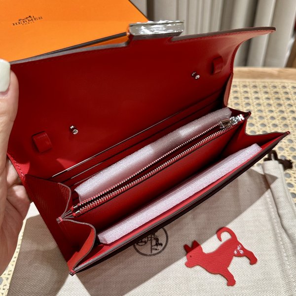 [하이엔드급] 에르메스 콘스탄스 투고 월렛 / S5 루즈 까사크 엡솜 은장 [매장가 990만원대]