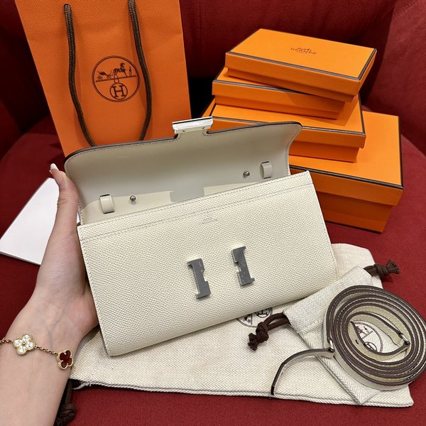 [하이엔드급] 에르메스 콘스탄스 투고 월렛  / I2 나타 엡솜 은장 [매장가 990만원대]