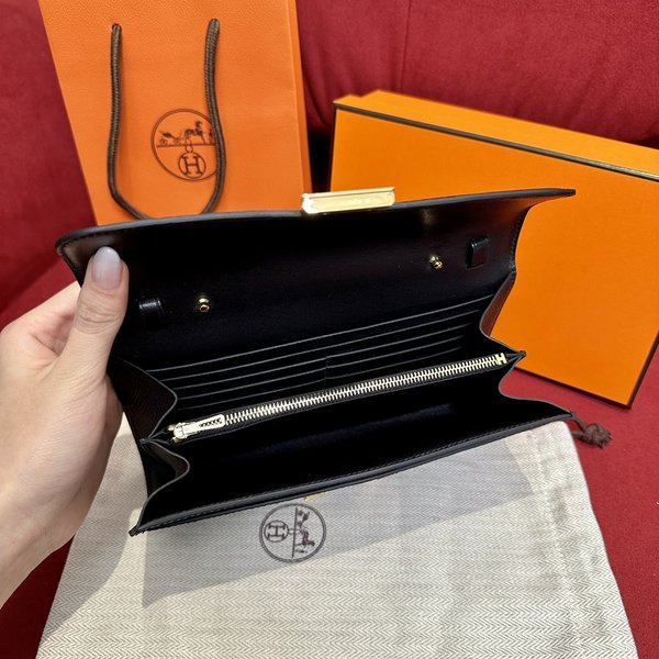 [하이엔드급] 에르메스 콘스탄스 투고 월렛  / CK89 노아 엡솜 금장 [매장가 990만원대]