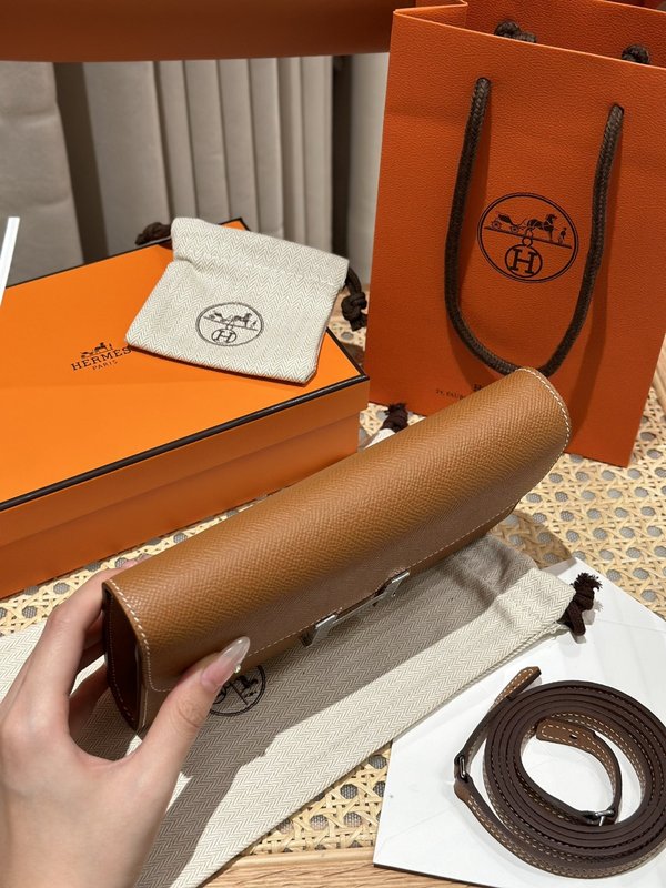 [하이엔드급] 에르메스 콘스탄스 투고 월렛  / CK37 브라운골드 엡솜 은장 [매장가 990만원대]