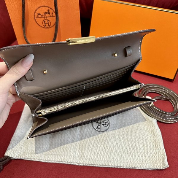 [하이엔드급] 에르메스 콘스탄스 투고 월렛 / CK18 에토프 엡솜 금장 [매장가 990만원대]