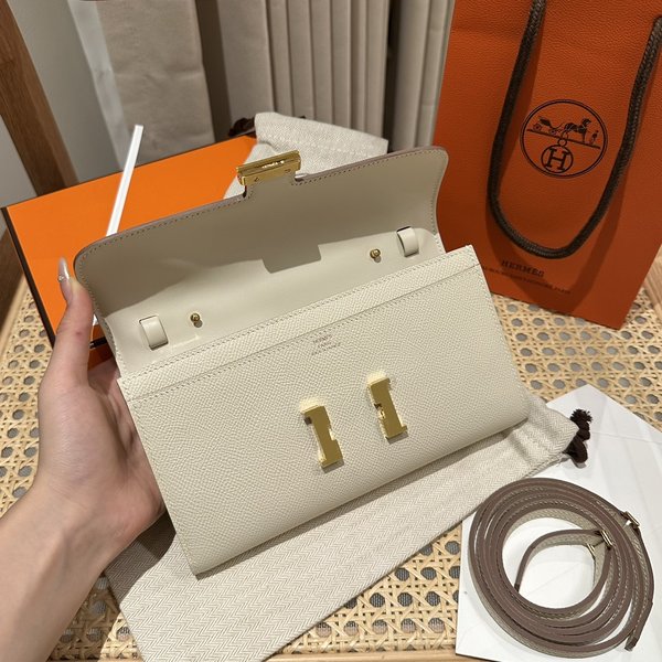 [하이엔드급] 에르메스 콘스탄스 투고 월렛  / CK10 CRAIE 엡솜 금장 [매장가 990만원대]