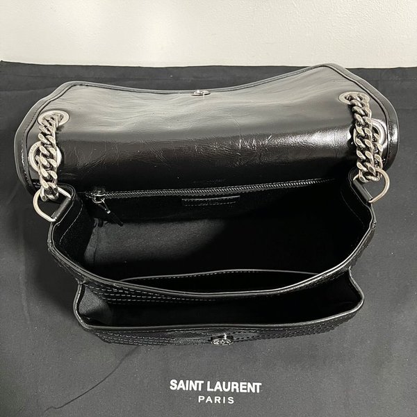 생로랑 빈티지 가죽 소재 NIKI medium [매장가 429만원대]