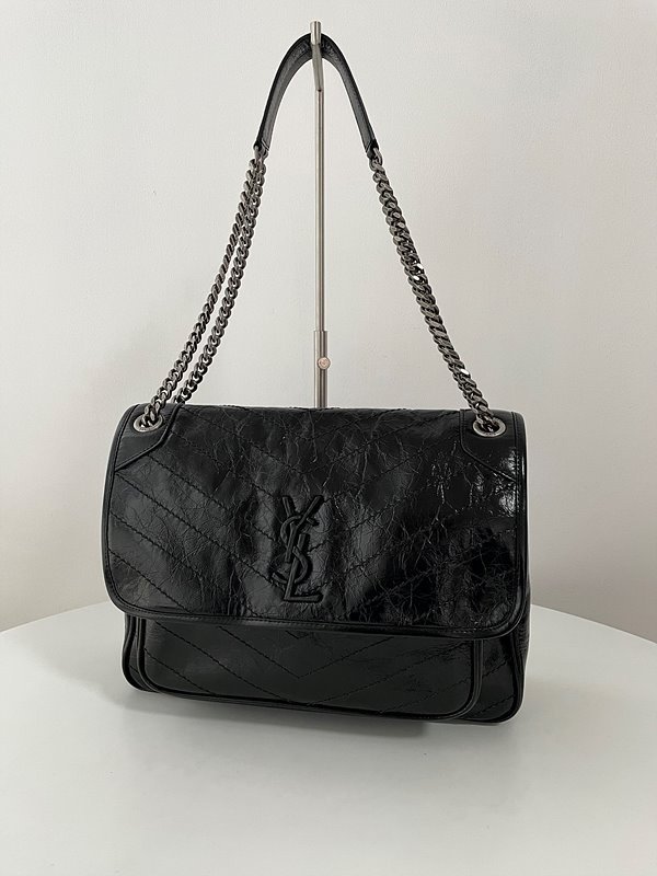 생로랑 빈티지 가죽 소재 NIKI [매장가 463만원대]