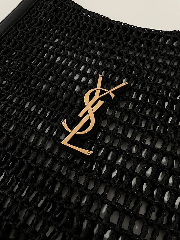 생로랑 라피아 마크라메 소재의 OXALIS 숄더백 [298만원대]