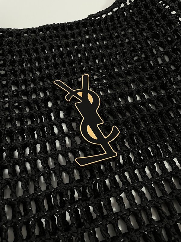 생로랑 라피아 마크라메 소재의 OXALIS 숄더백 [298만원대]