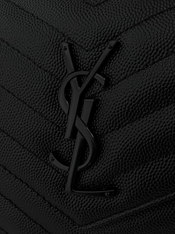 생로랑 그랑 드 뿌드르 가죽 소재 CASSANDRE 클래식 체인 지갑 [매장가 235만원대]