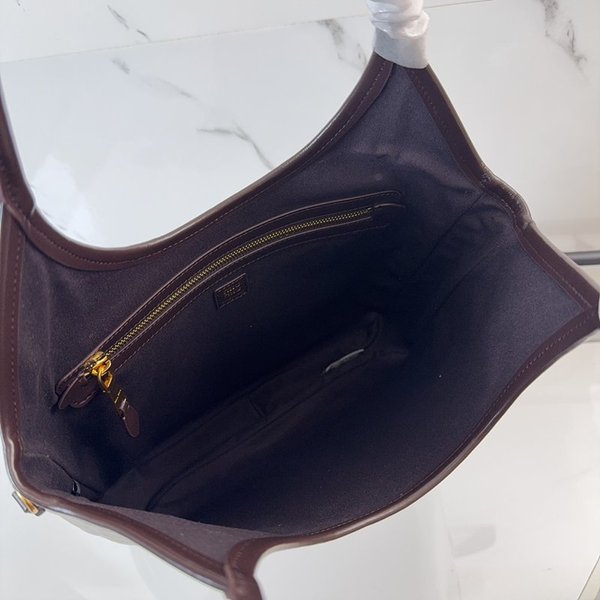 미우미우 아이비 가죽백 다크 브라운 [매장가 310만원대]