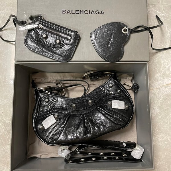 발렌시아가 르카골 XS 숄더백 블랙 [매장가 250만원대]