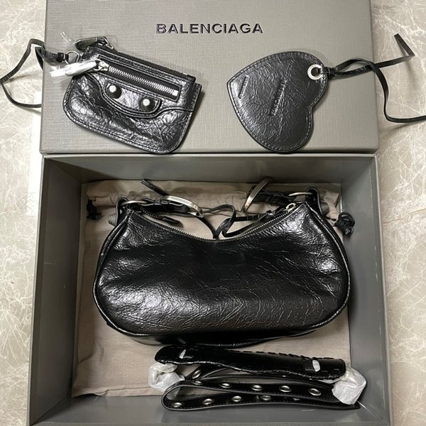 발렌시아가 르카골 XS 숄더백 블랙 [매장가 250만원대]