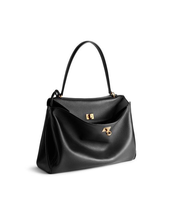 발렌시아가 로데오 핸드백 / 미디움 블랙 금장 [매장가 580만원대]