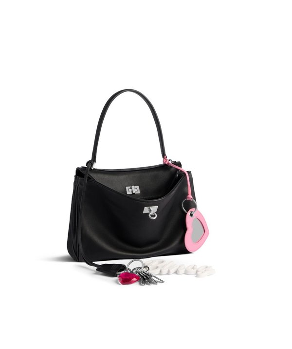 발렌시아가 로데오 핸드백 / 스몰 블랙 은장 [매장가 470만원대]