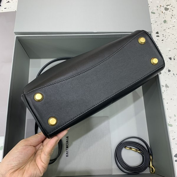 발렌시아가 로데오 핸드백 / 스몰 블랙 금장 [매장가 470만원대]