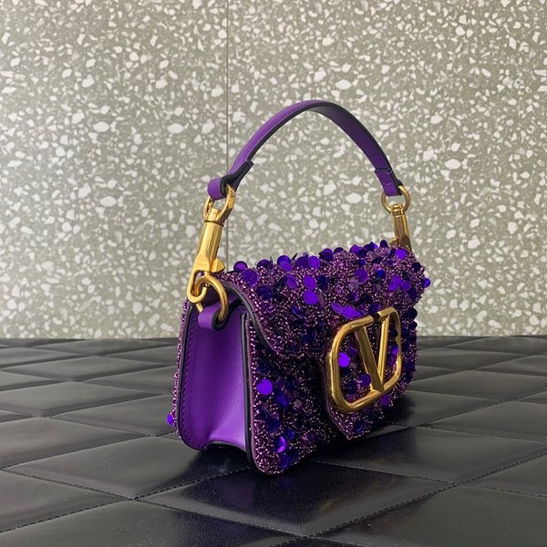 발렌티노 가라바니 크리스털 장식 스몰 로코 숄더백 / [매장가630만원대]