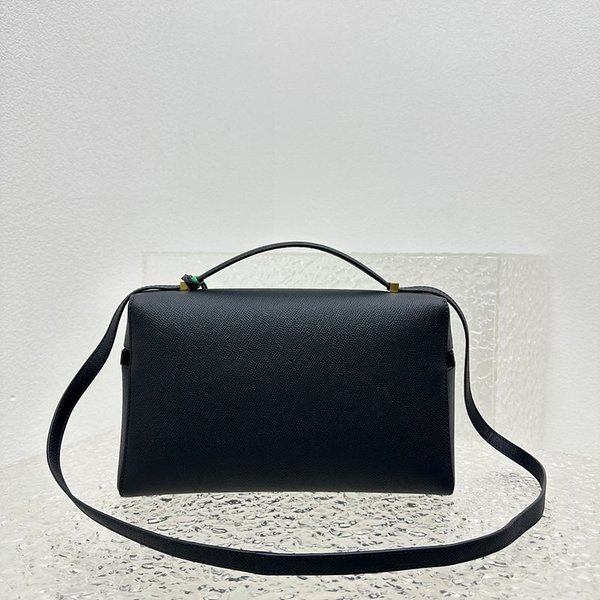 로로피아나 엑스트라 백 텍스처드 카프스킨 블루 네이비 [매장가 520만원대]