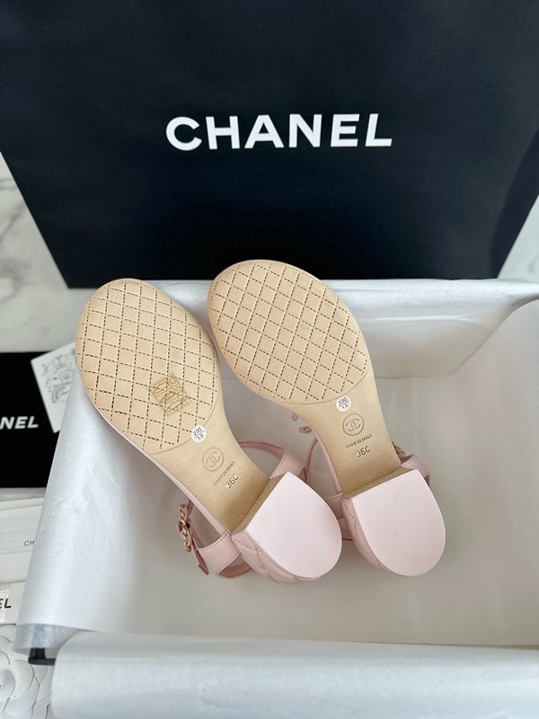 샤넬 클래식 CC로고 체인 스트랩 샌들 [매장가 180만원대]