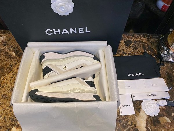 샤넬 믹스드 파이버 트레이너 스니커즈 [매장가 210만원대]