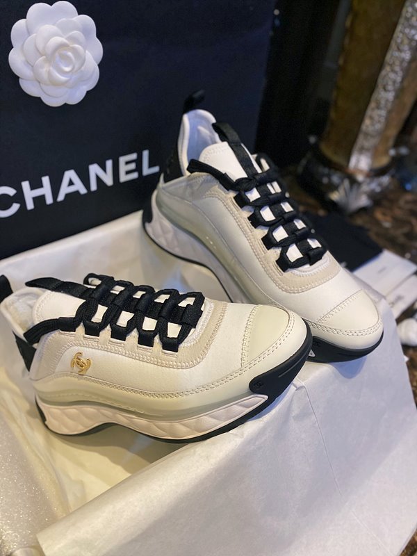 샤넬 믹스드 파이버 트레이너 스니커즈 [매장가 210만원대]